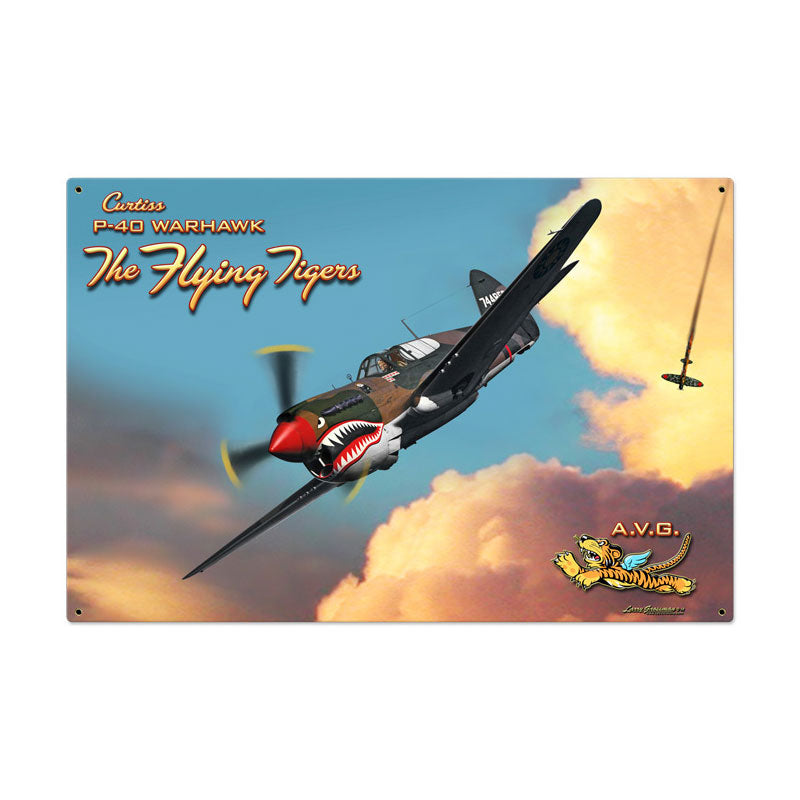 Flying Tiger 36 x 24