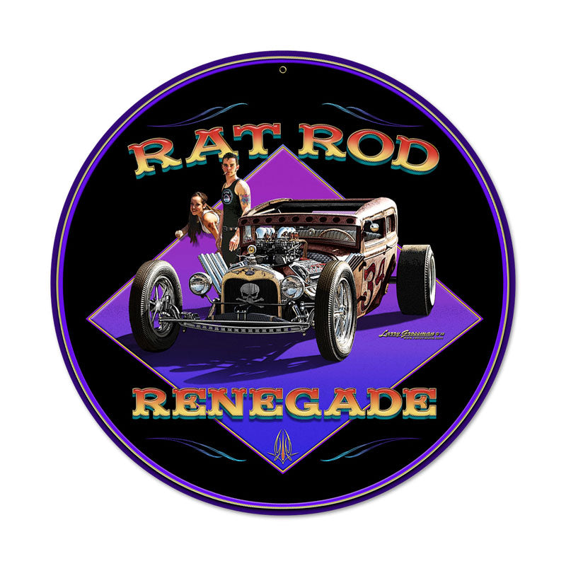 Rat Rod Renegade 14 x 14