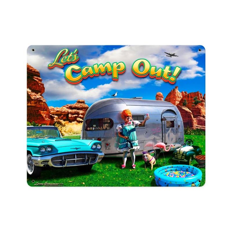 Camp Out 12 x 15