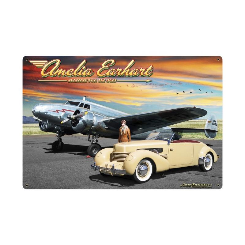 Amelia Earhart 36 x 24
