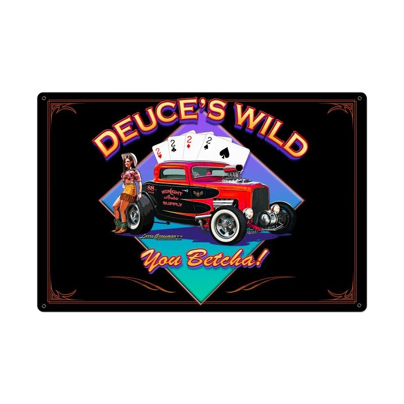 Deuces Wild 36 x 24