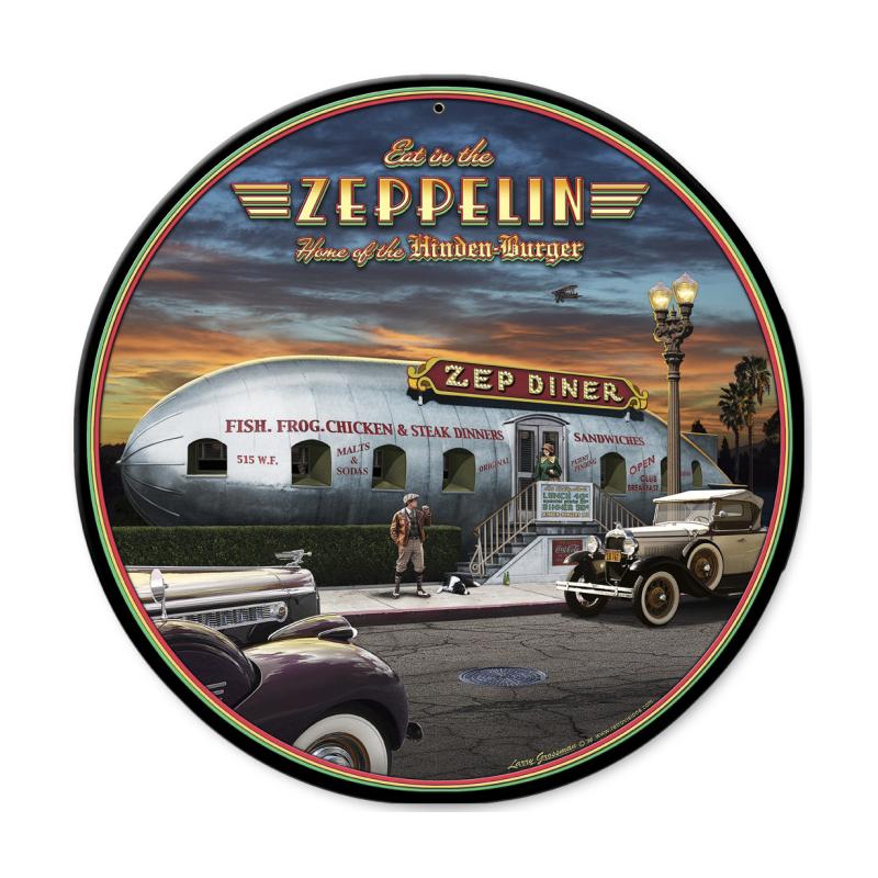 Eat In The Zep 14 x 14