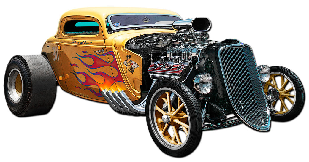 1933 Blown Coupe 18 x 9