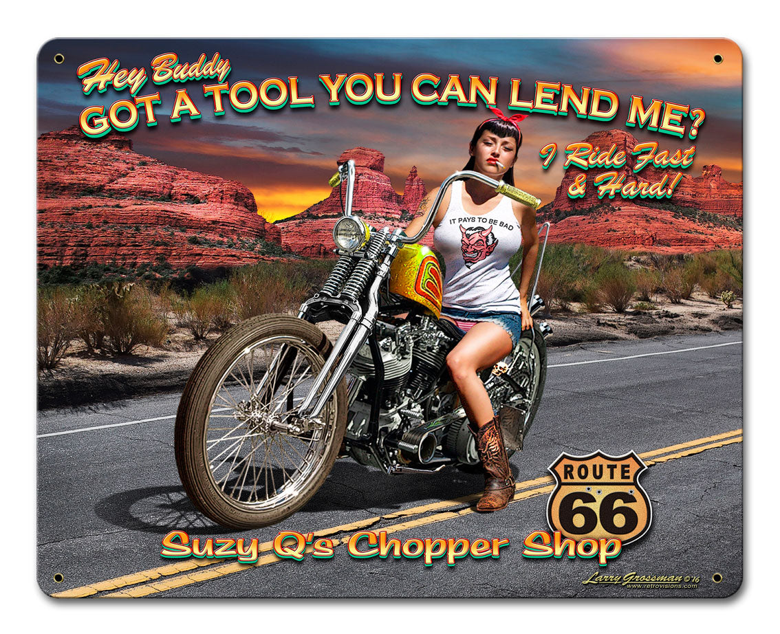 Hey Buddy Got A Tool 30 x 24