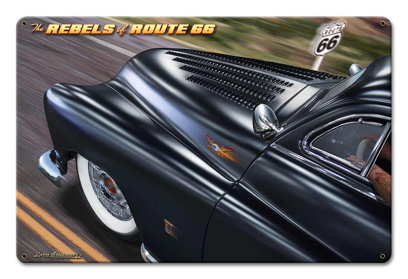 Rebels Of Rt 66 18 x 12