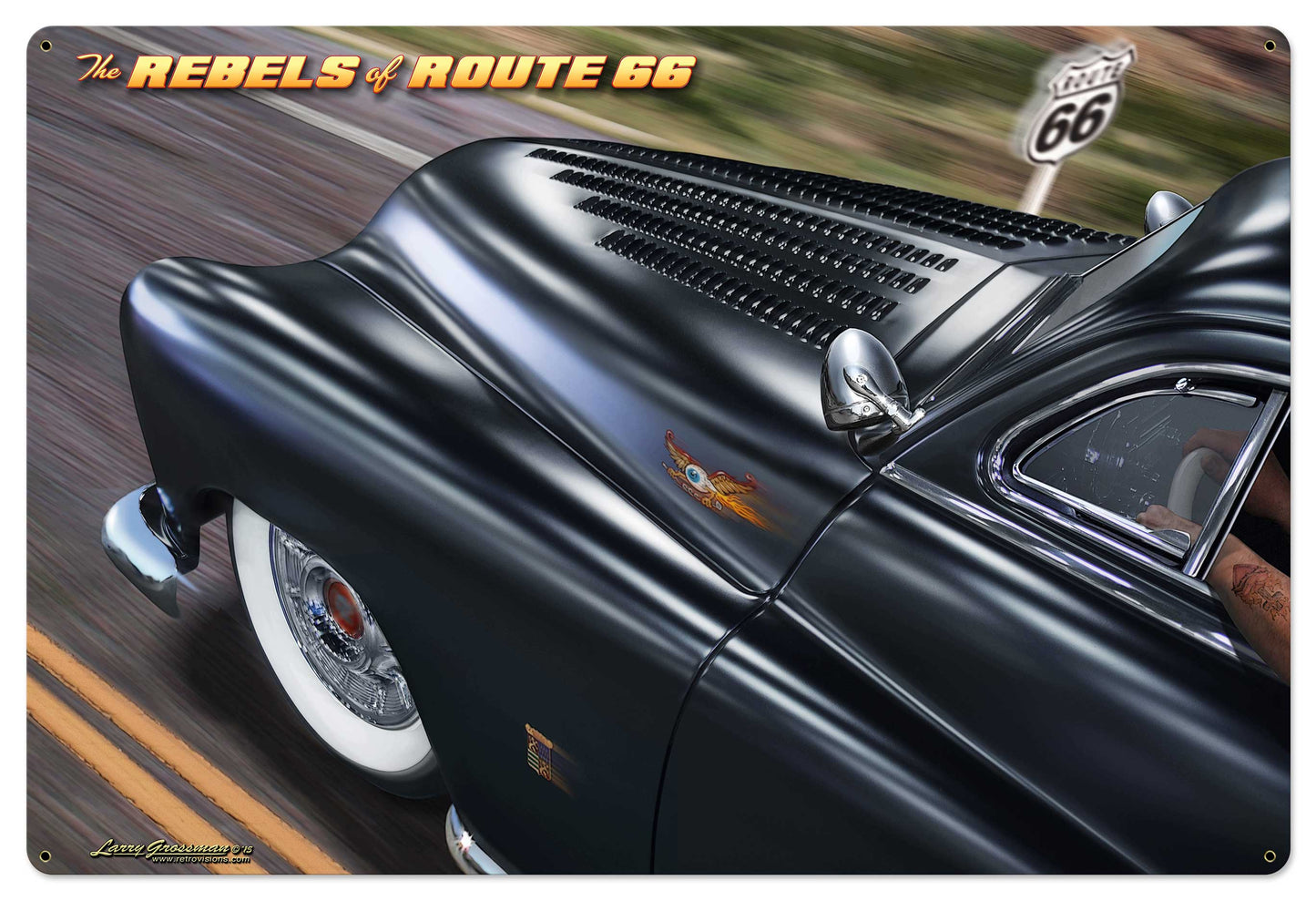 Rebels Of Rt 66 36 x 24