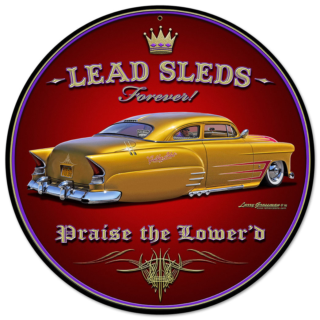 Lead Sleds Forever Round 28 x 28