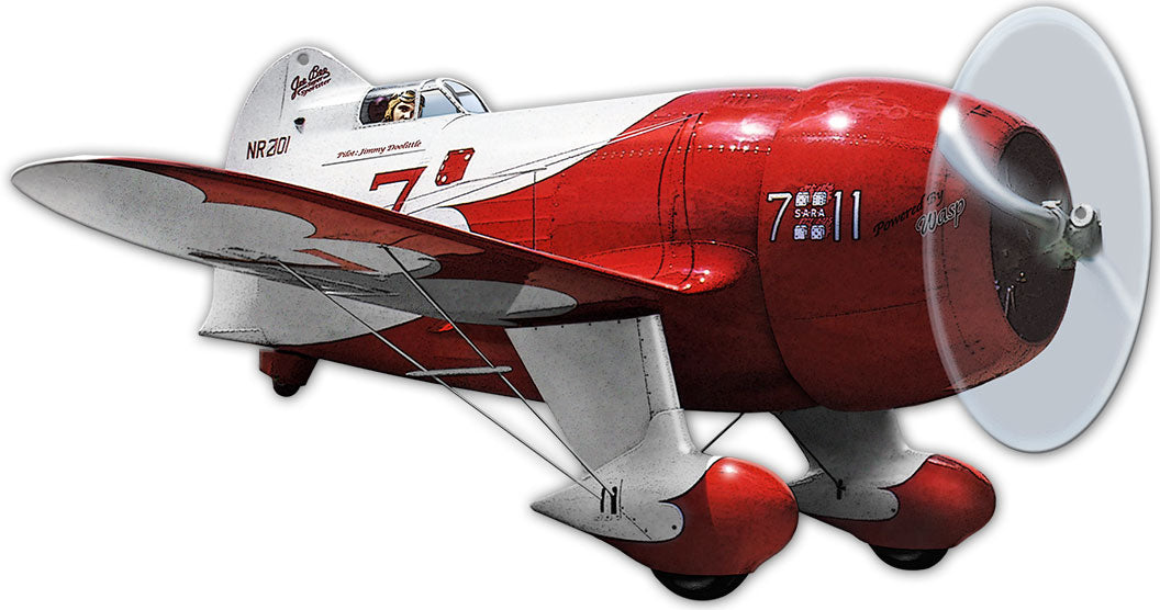 1932 Gee Bee Race Plane 14 x 7