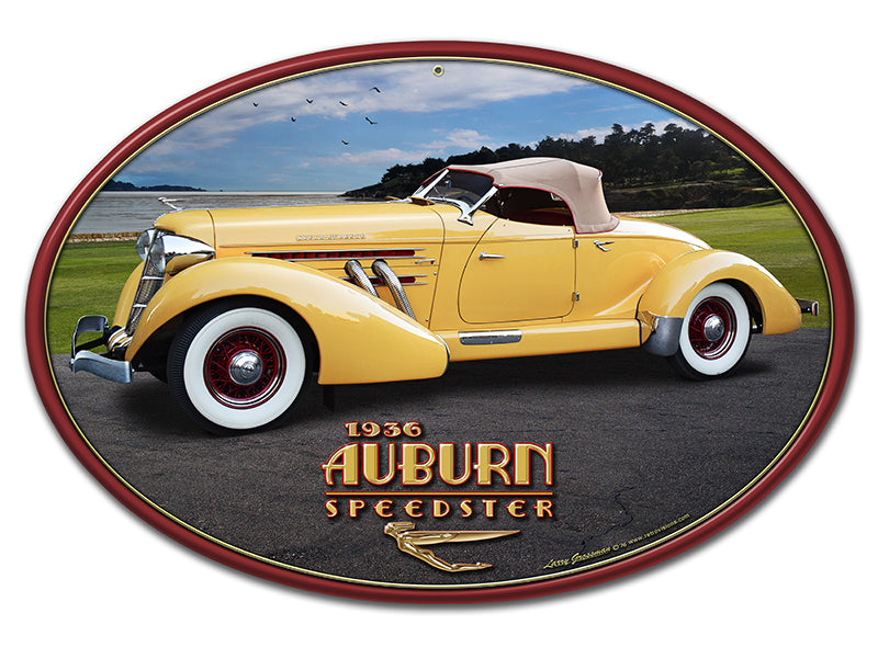 1936 Auburn Speedster 18 x 12