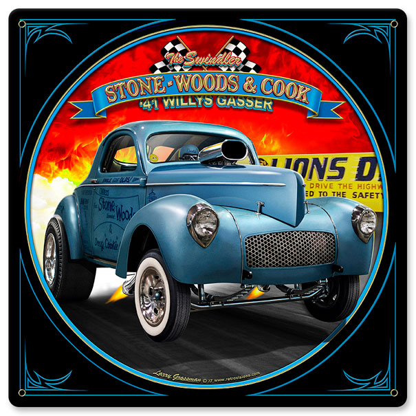 1941 S.W.C. Willys Gasser 12 x 12