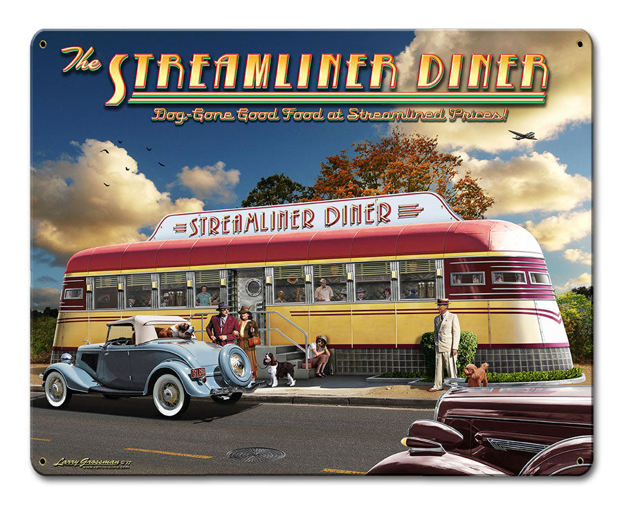 Streamliner Diner 15 x 12