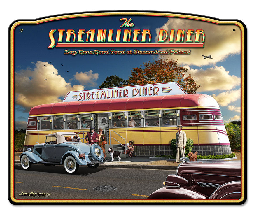 Streamliner Diner 18 x 15