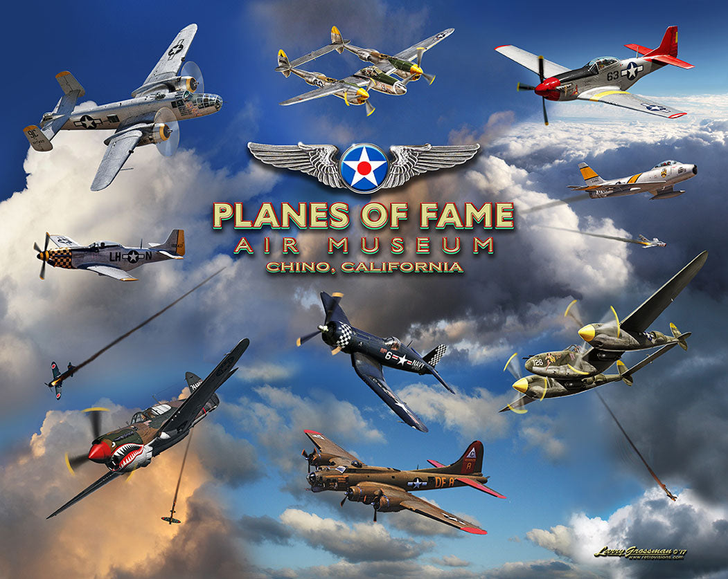Planes Of Fame 15 X 12