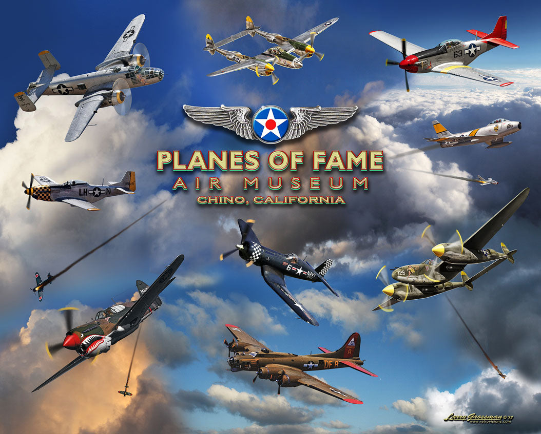 Planes Of Fame 24 X 30