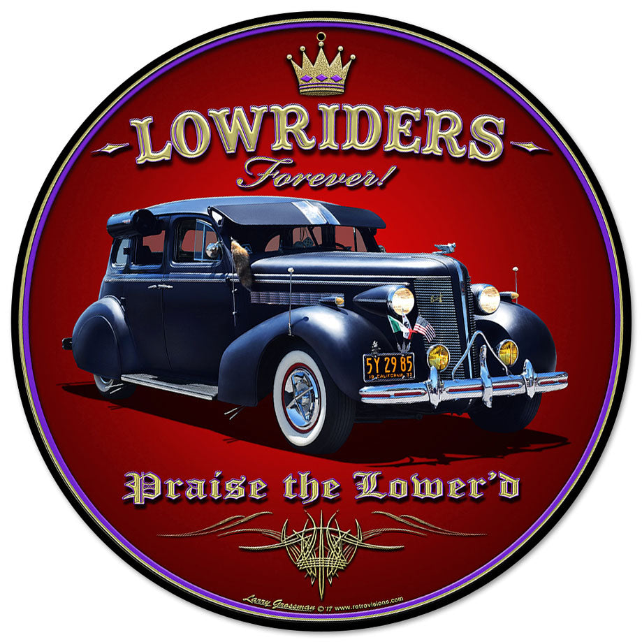 Lowriders Forever 14 x 14