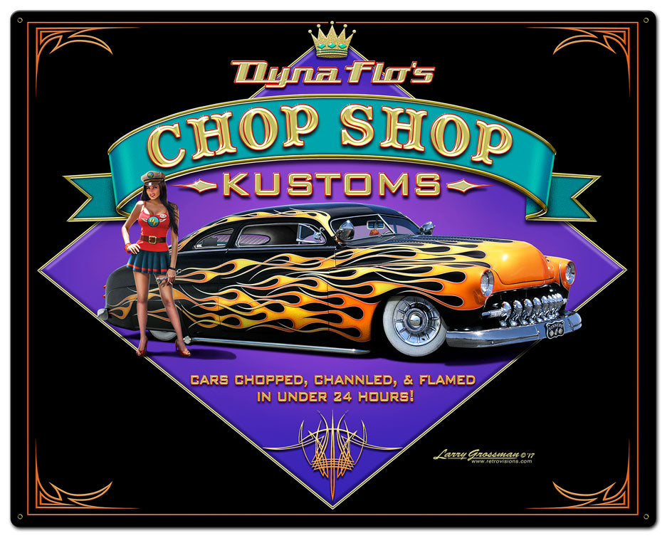 Dyna Flo'S Kustom Shop 24 x 30