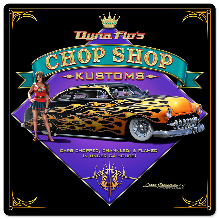 Dyna Flo'S Chop Shop 24 x 24