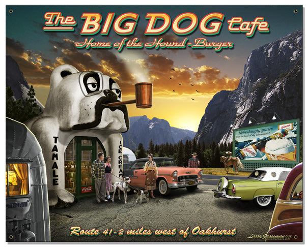 Big Dog Cafe 24x30