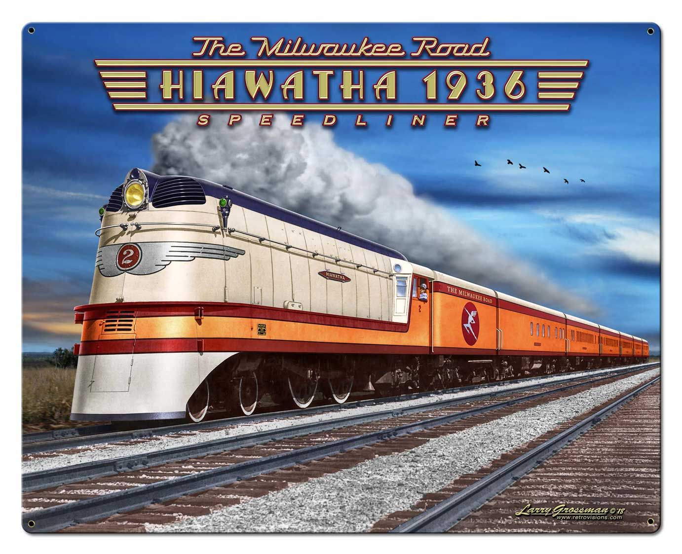 1936 Hiawatha 24x30