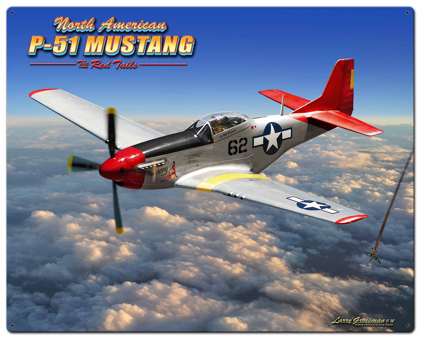 P-51 Mustang 24x30