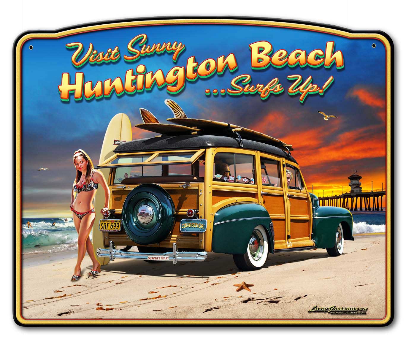 Huntington Beach 18 x 15