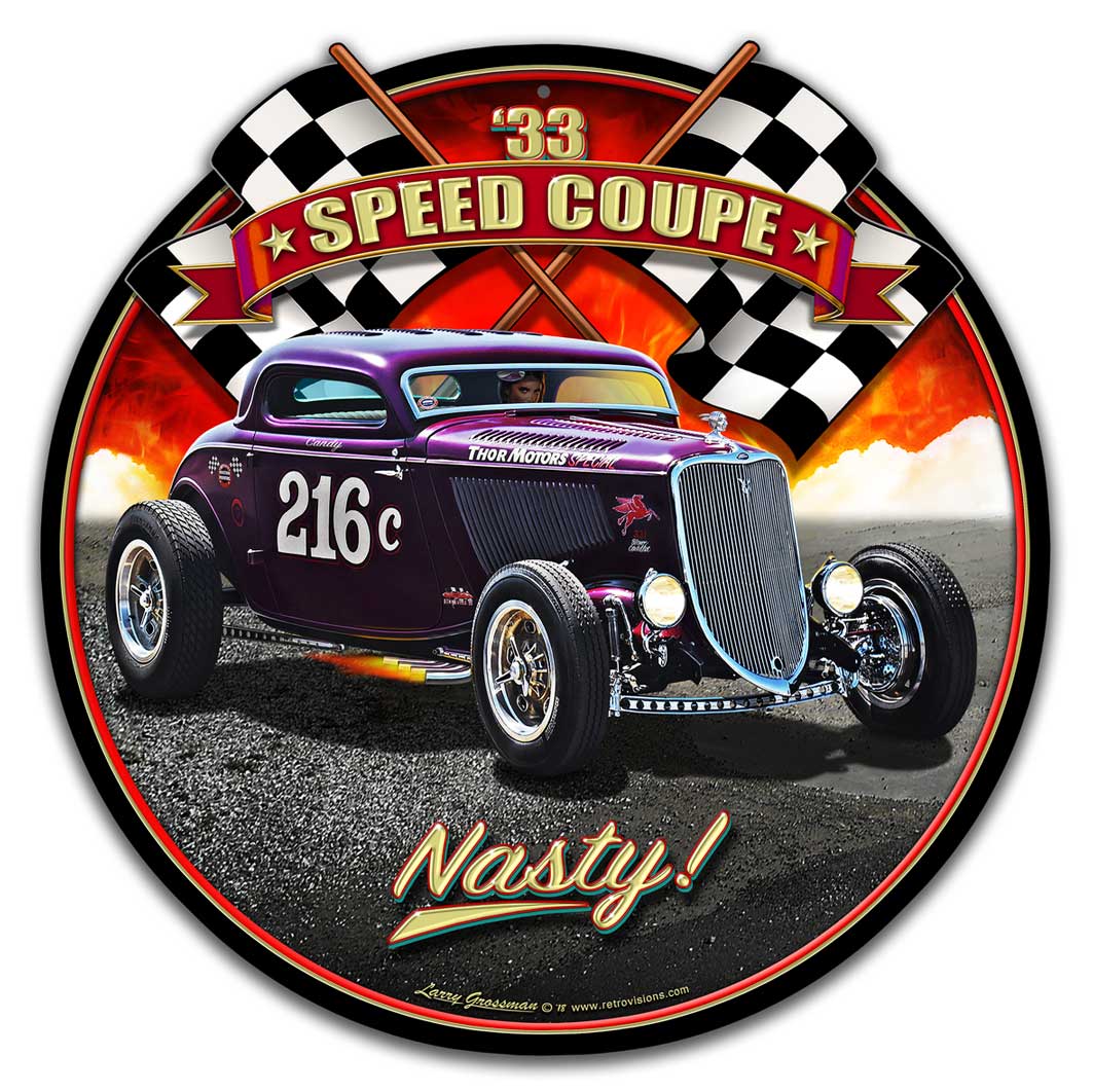1933 Speed Coupe 18x18