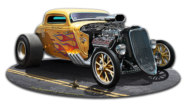1933 Blown Coupe 18x9
