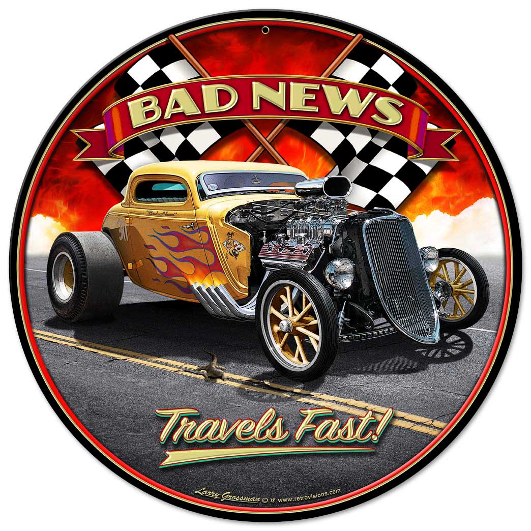 1933 Bad News 14x14