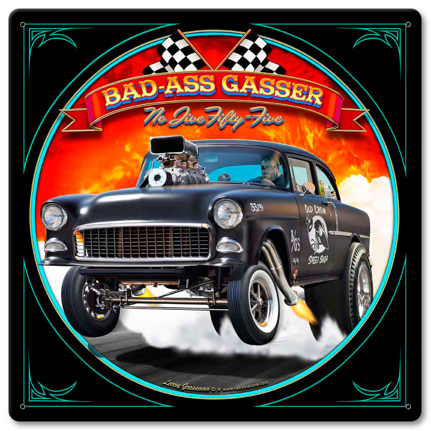 1955 Bad-Ass Gasser 12x12