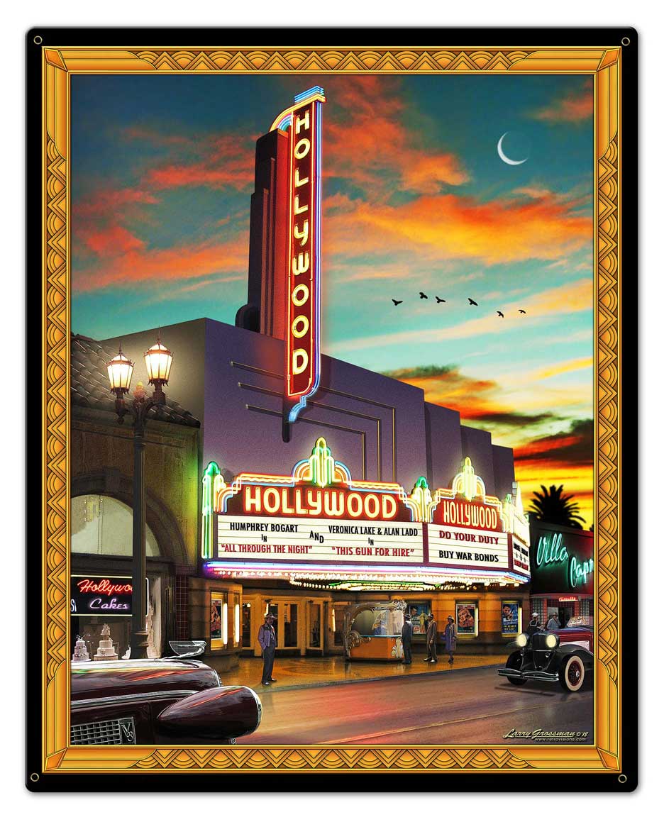 Hollywood Theatre 24 x 30