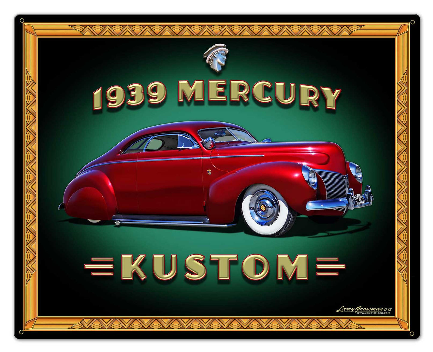 1939 Merc Kustom 30x24