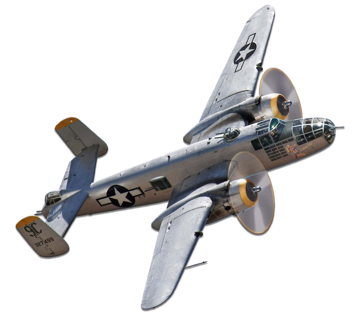 B-25 Mitchell Bomber 28x26
