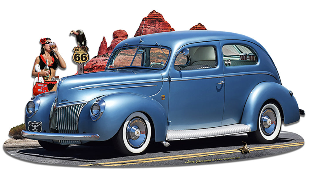 1939 Rod Sedan 18 x 10