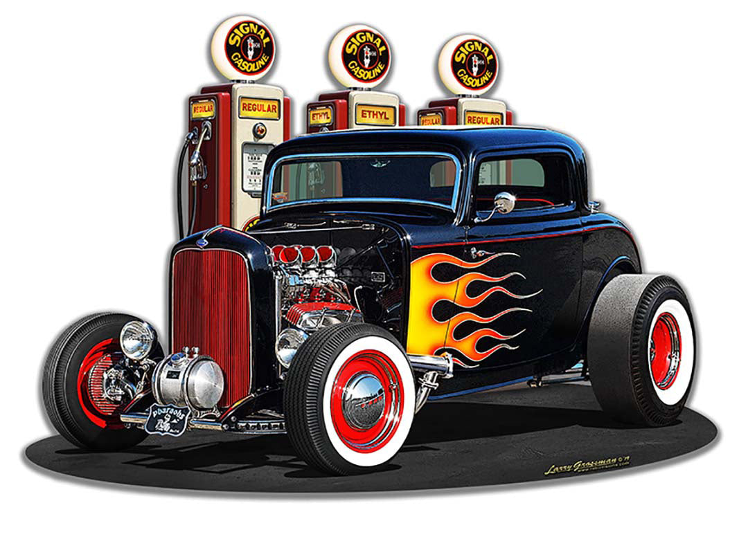 1932 Deuce Coupe Fill-Up 18 x 13