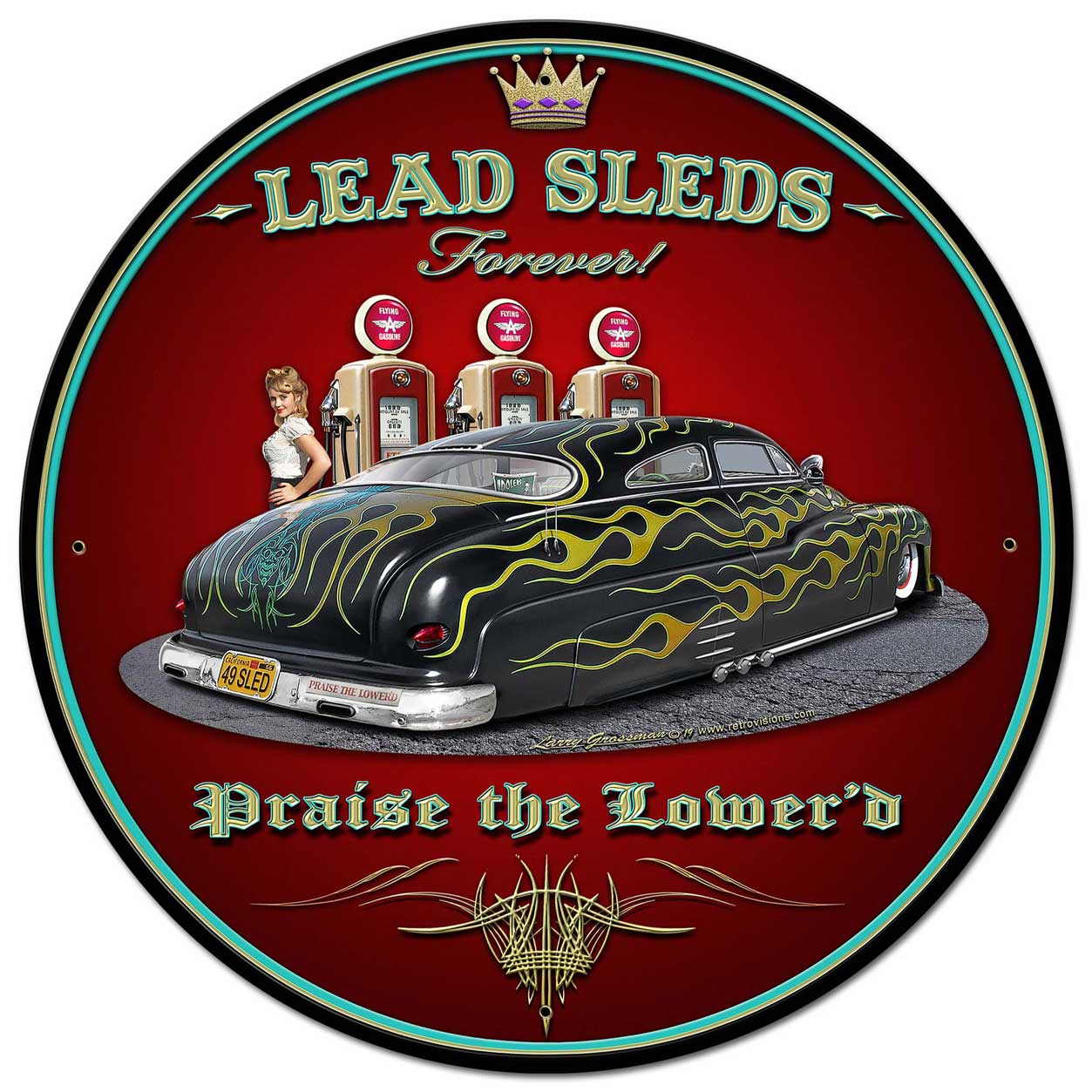 Led Sled Forever 28 x 28