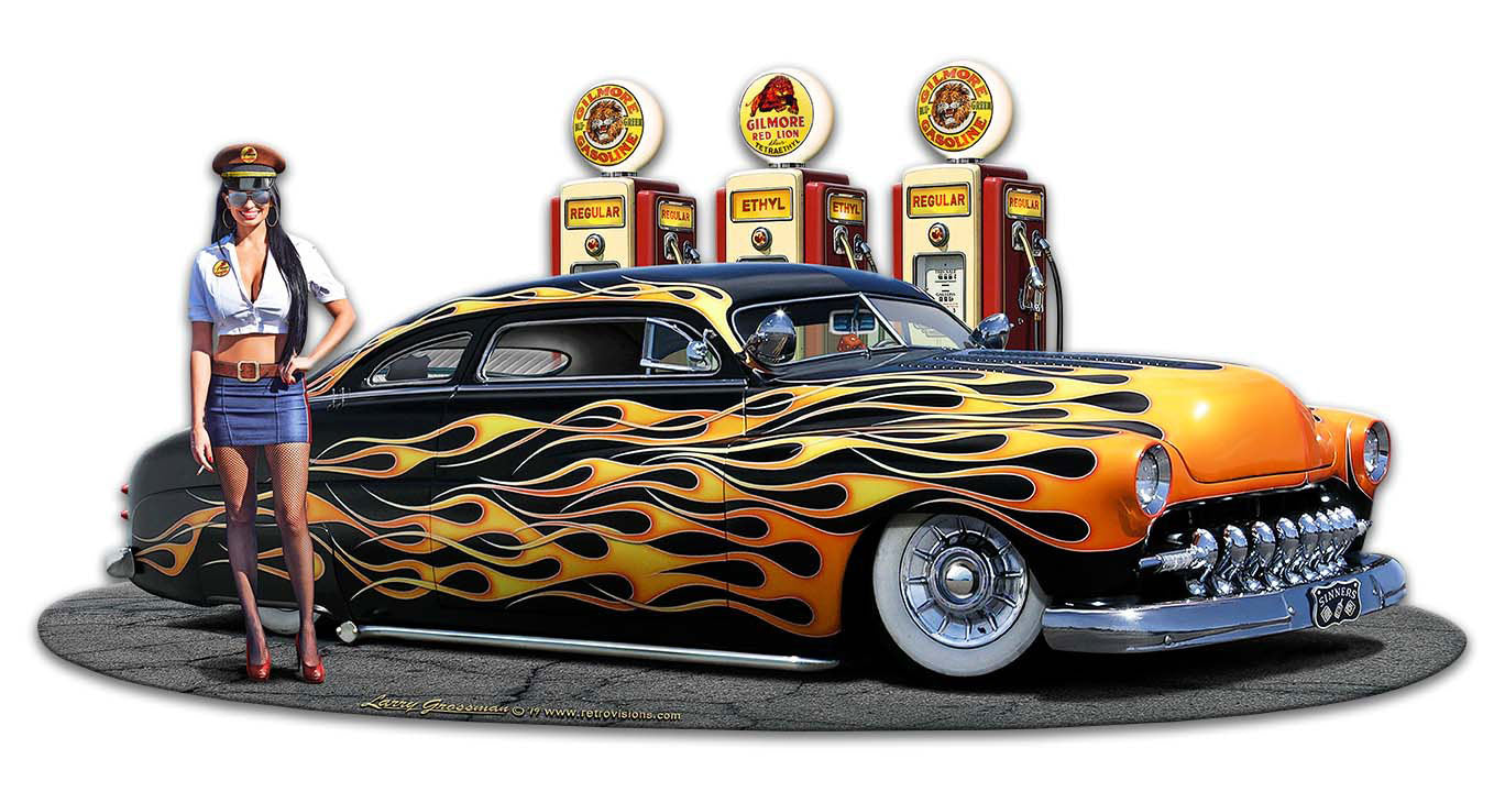 1949 Merc Kustom Fill-Up 18 x 9
