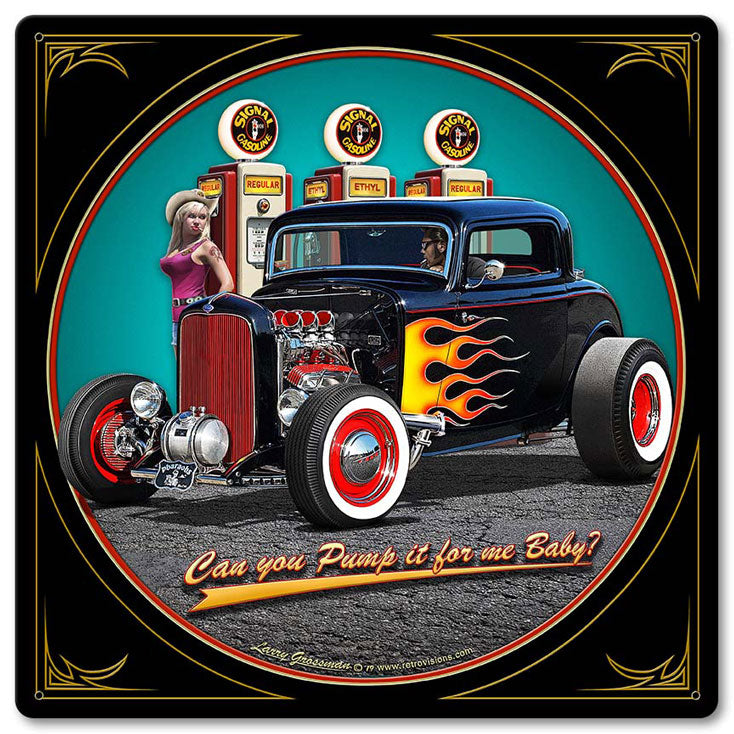 1932 Deuce Coupe Fill-Up 12 x 12