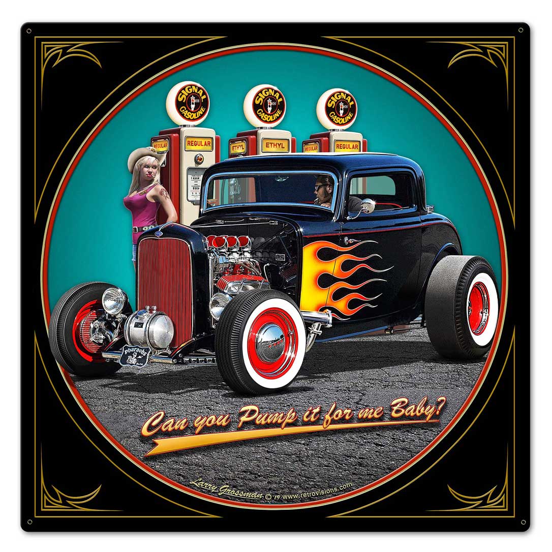 1932 Deuce Coupe Fill-up 24x24