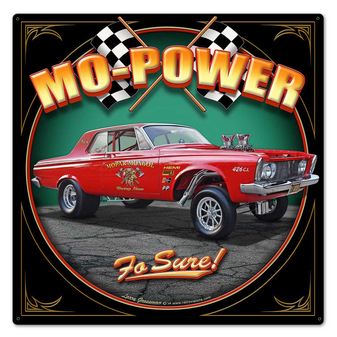1963 PLYMOUTH GASSER 24x24
