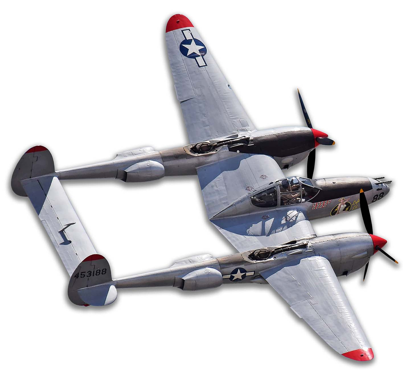 P-38 Lightning 18 X 17