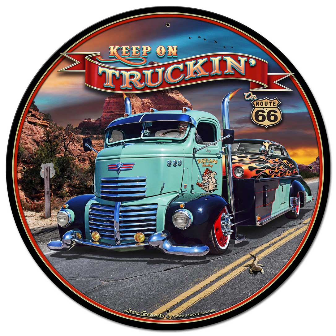 1947 Truckin' Rt 66 28x28
