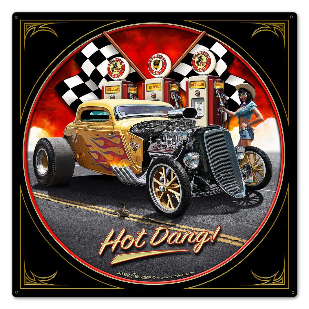 1933 Hot Dang 24x24