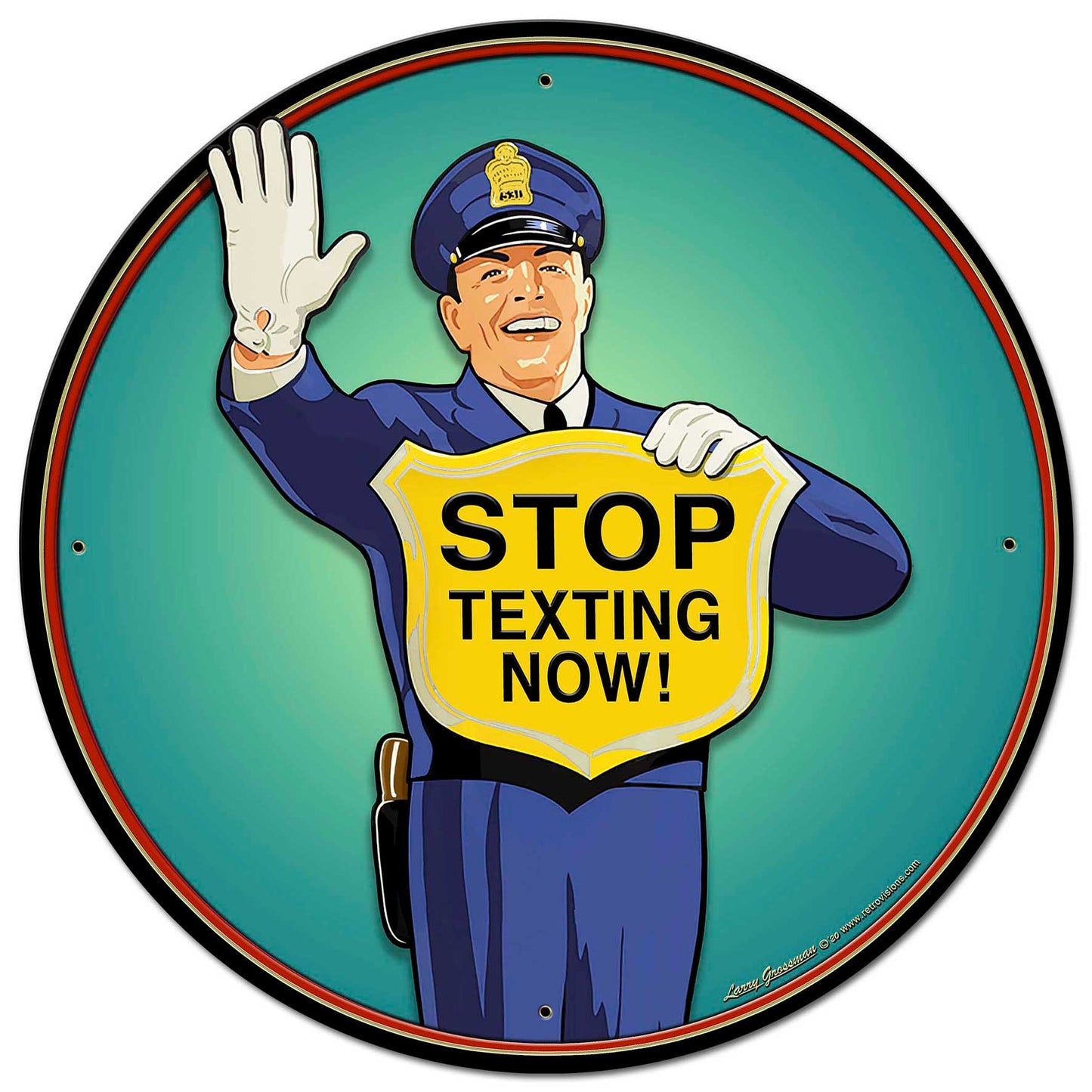 Guard No Texting 28 x 28