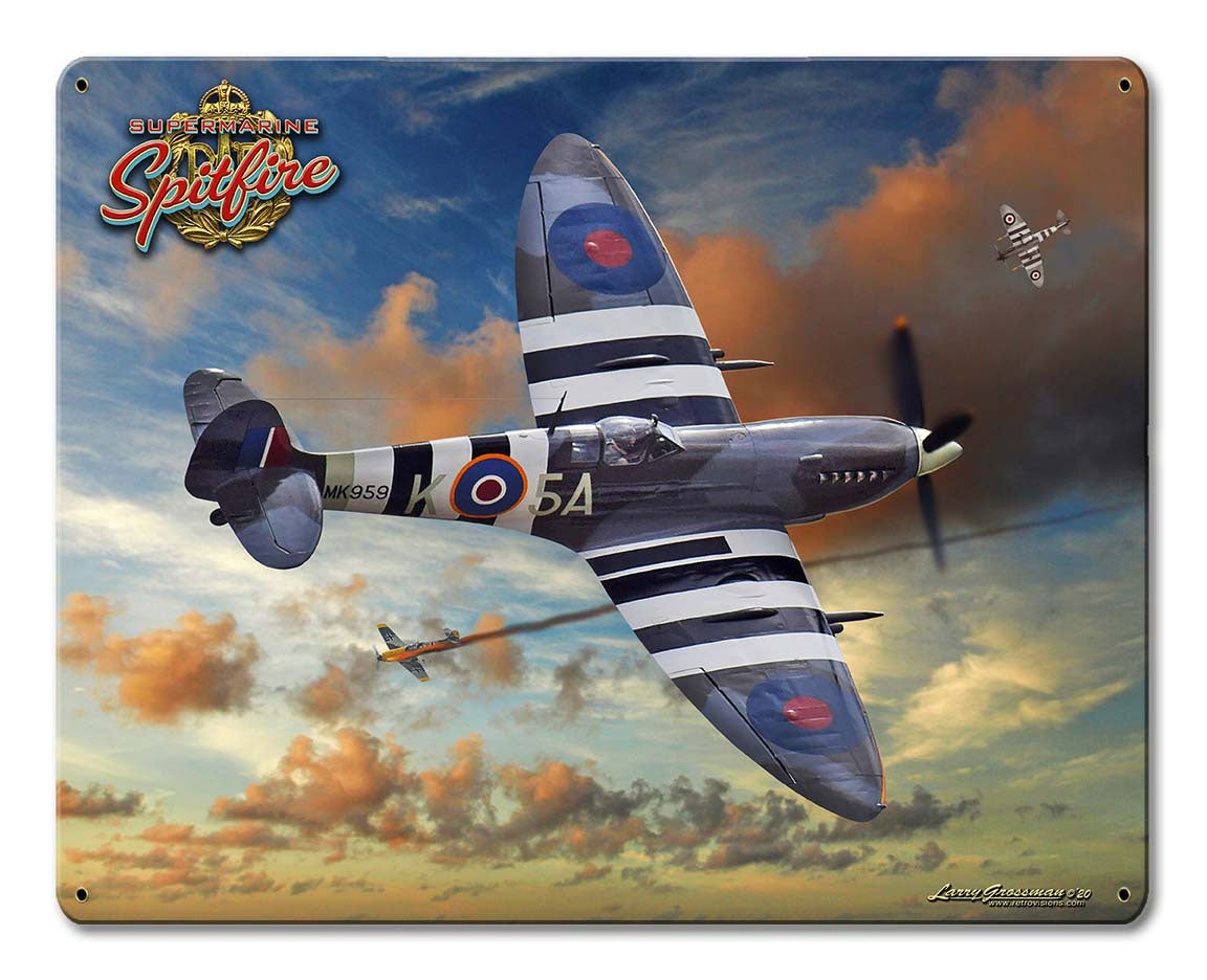 Spitfire Dog Fight 15 x 12