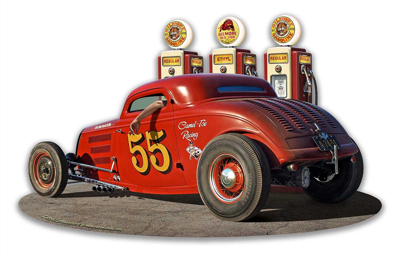 1933 Ol' Skool Coupe w Pump 24x14