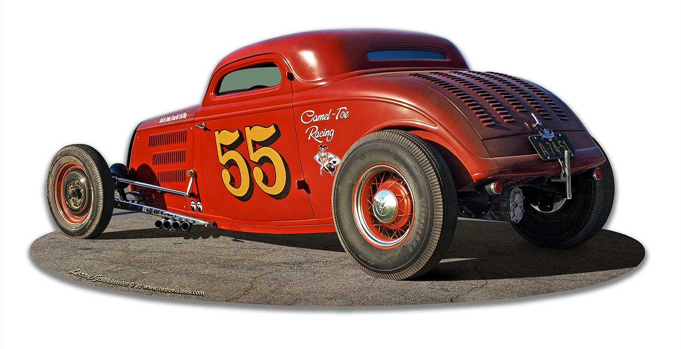 1933 Ol' Skool Coupe 18 x 8