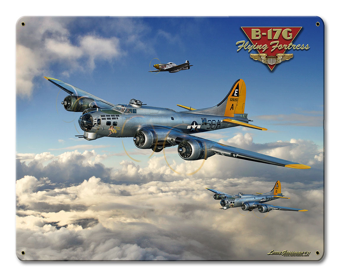 B-17 Flying Fortress 15 x 12