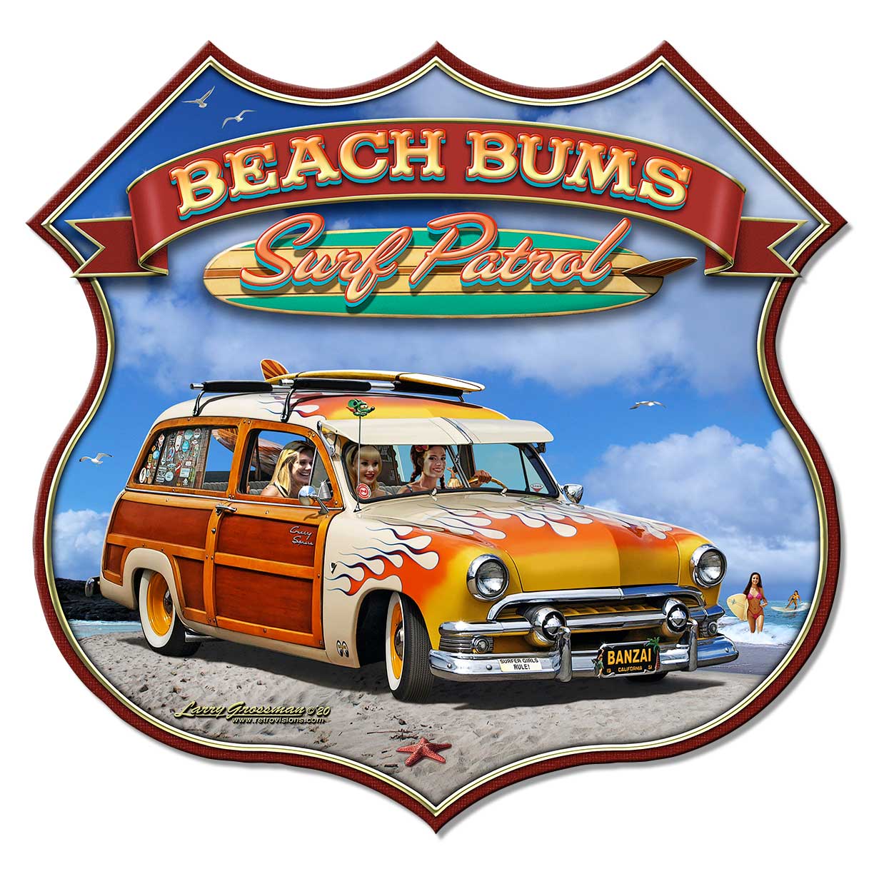 1951 Woodie 16 x 16