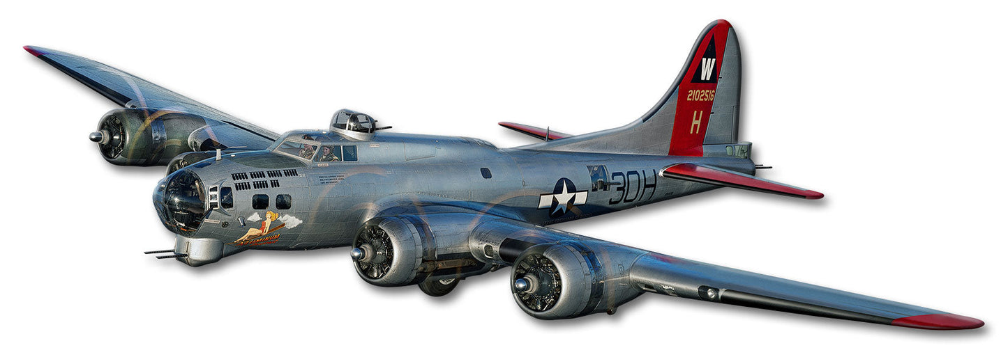 Lgc214 B-17 Flying Fortress 22 X 7