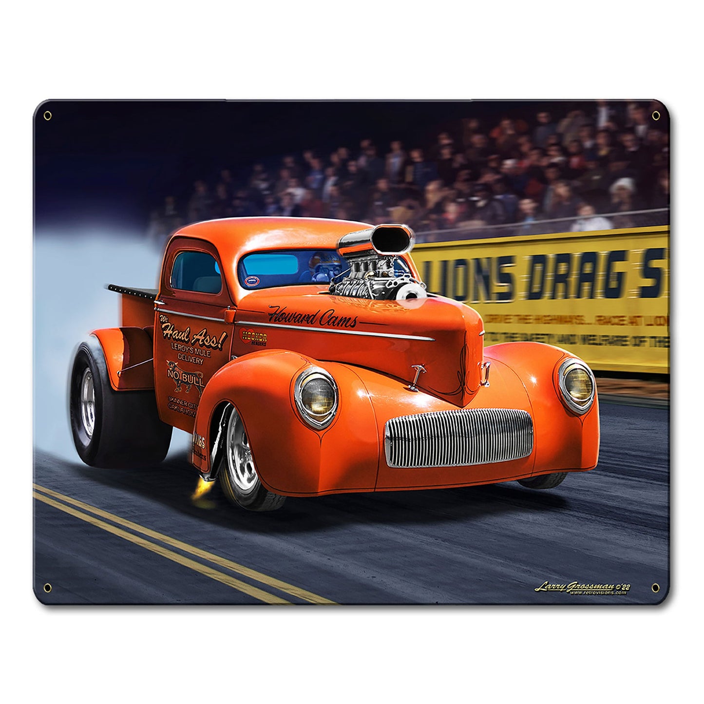 1940 Willys Pick Up 15 x 12